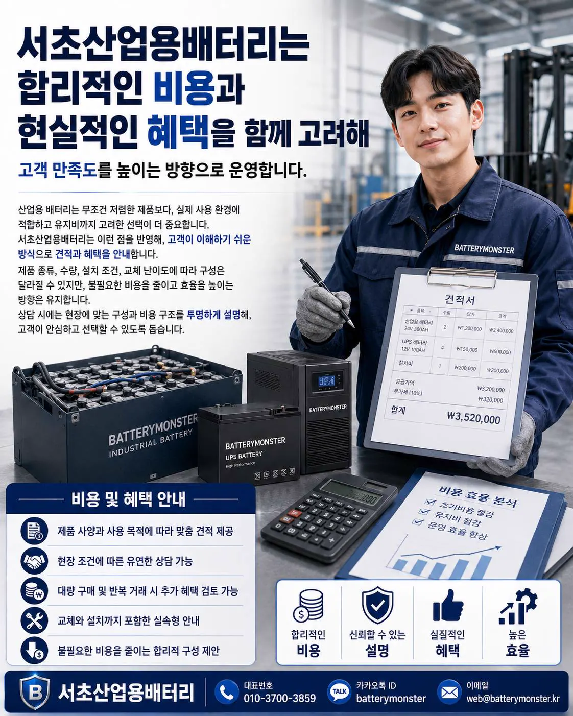 건물 화물승강기를 이용한 배터리 반입 동선